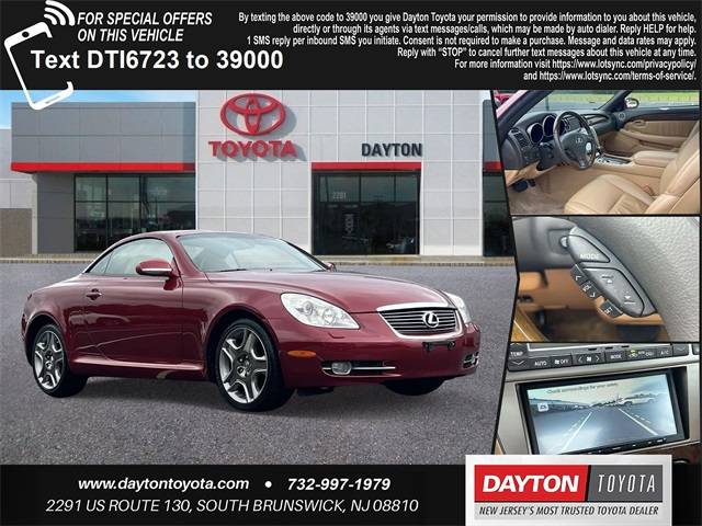 2006 Lexus SC SC 430 — Convertible — 35,708 mi — Dayton, NJ
