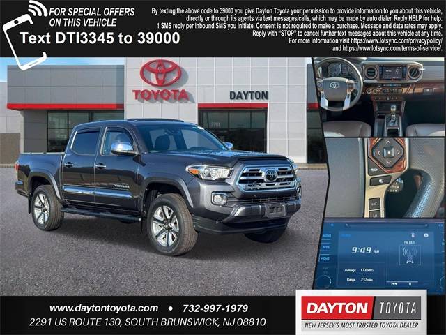 2018 Toyota Tacoma Limited — Pickup Truck — 43,087 mi — Dayton, NJ