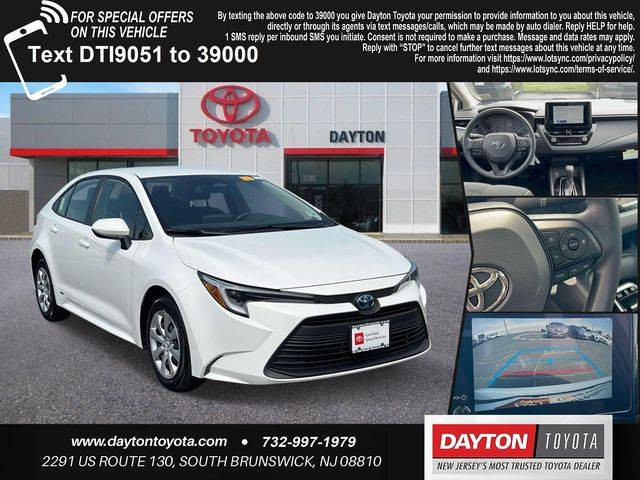 2025 Toyota Corolla Hybrid LE — Sedan — 9,708 mi — Dayton, NJ