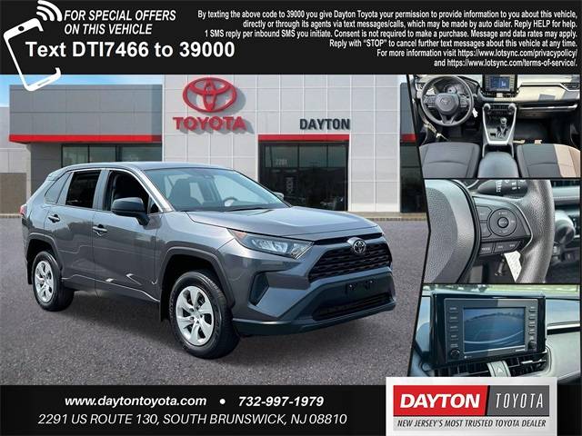 2022 Toyota RAV4 LE — SUV — 37,287 mi — Dayton, NJ