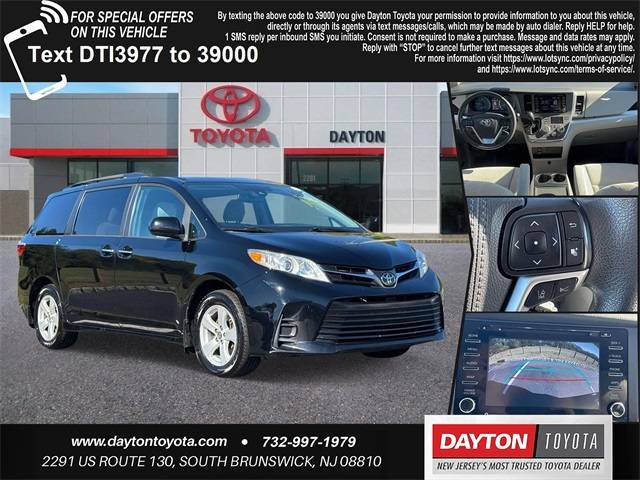 2019 Toyota Sienna LE — Minivan — 79,049 mi — Dayton, NJ