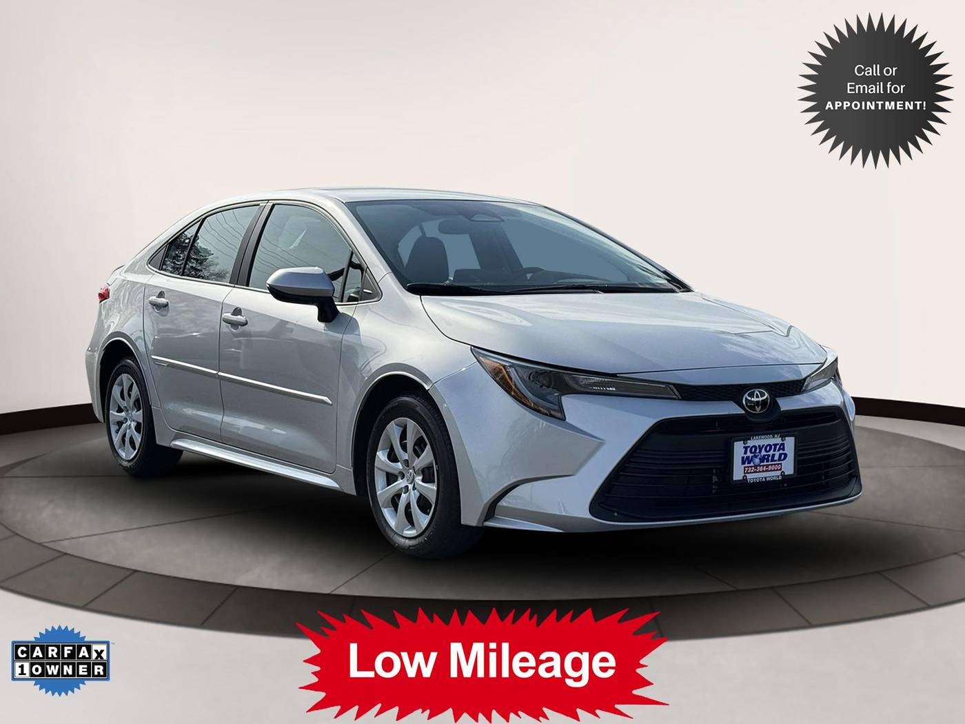 2023 Toyota Corolla LE — Sedan — 1,830 mi — Lakewood, NJ