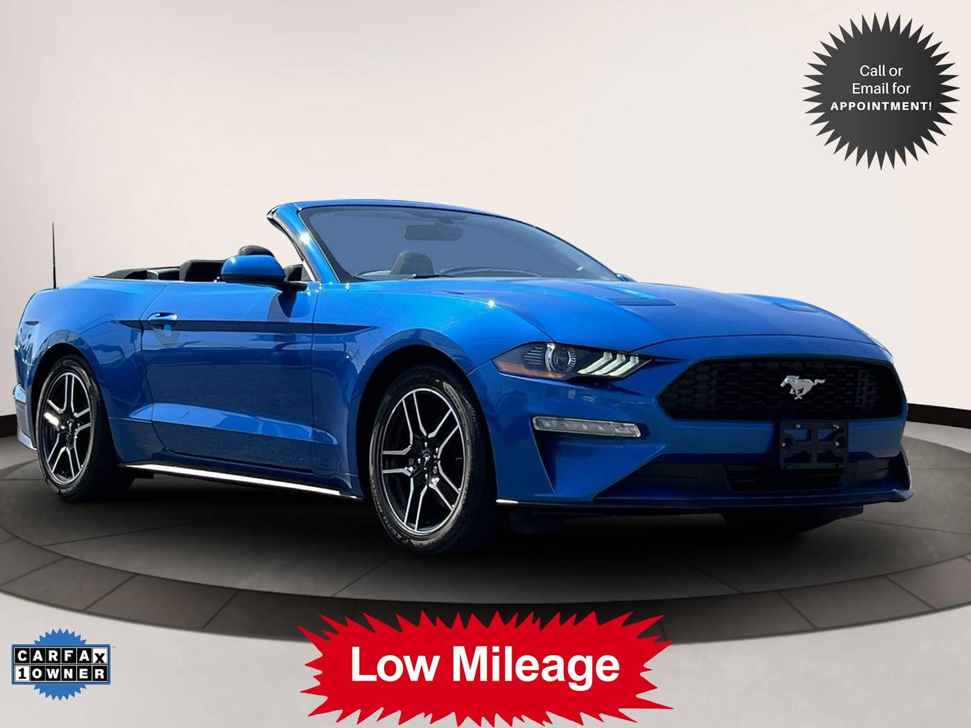2020 Ford Mustang EcoBoost Premium — Convertible — 9,874 mi — Lakewood, NJ