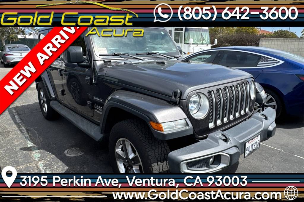 2020 Jeep Wrangler Sahara — SUV — 58,800 mi — Ventura, CA