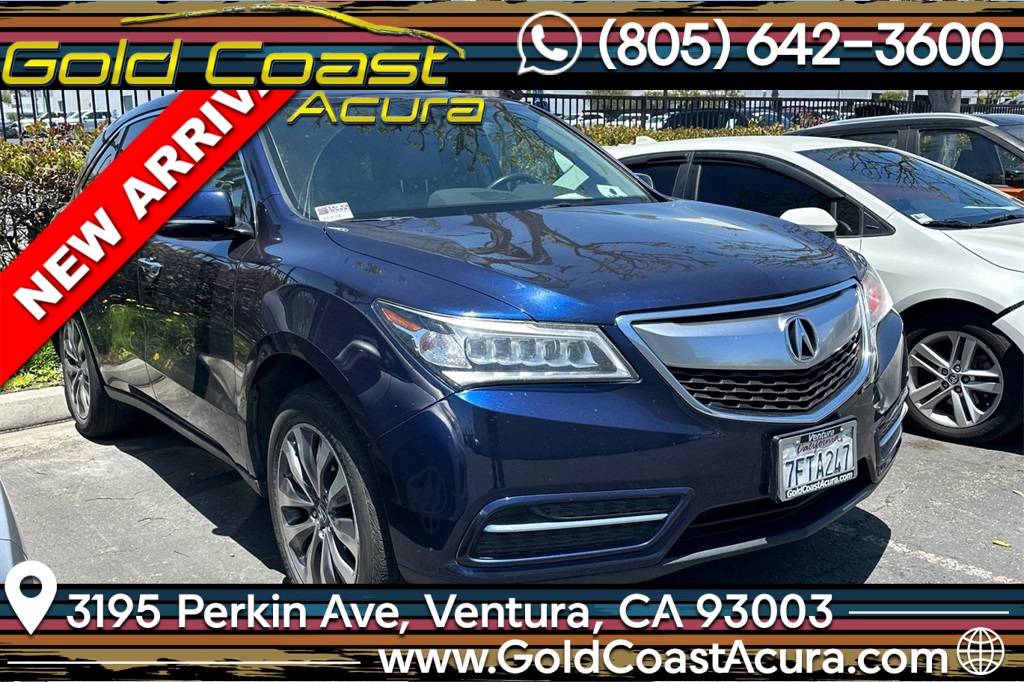 2014 Acura MDX Technology Package — SUV — 104,772 mi — Ventura, CA