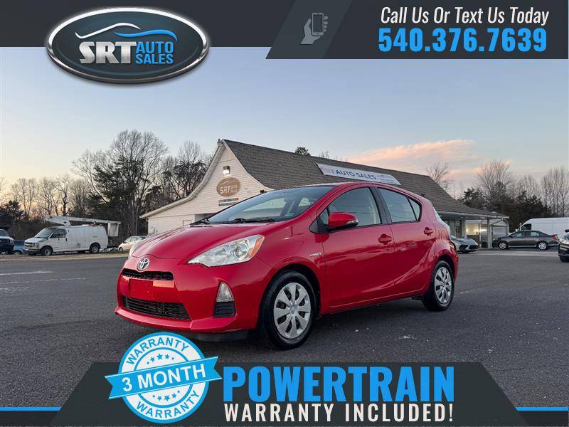 2012 Toyota Prius c One — Hatchback — 102,023 mi — King George, VA