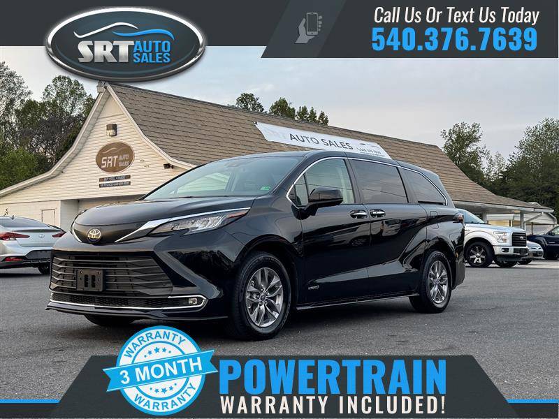 2021 Toyota Sienna XLE — Minivan — 75,680 mi — King George, VA