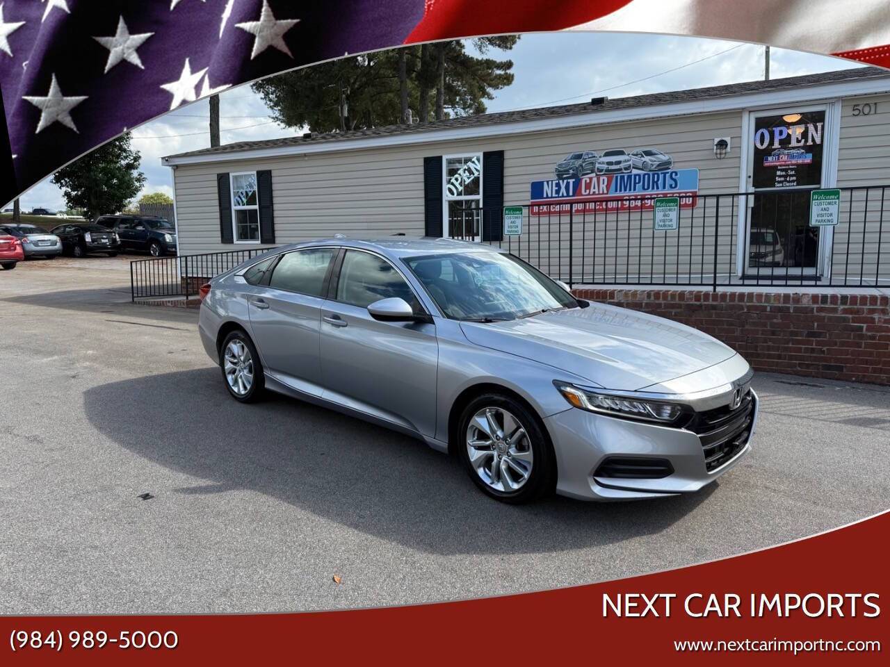 2019 Honda Accord LX — Sedan — 45,452 mi — Raleigh, NC