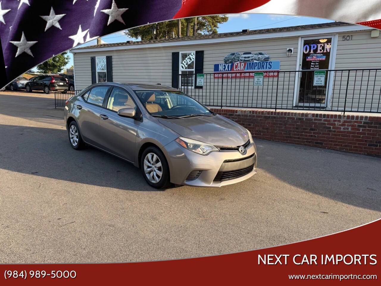 2016 Toyota Corolla LE — Sedan — 61,360 mi — Raleigh, NC