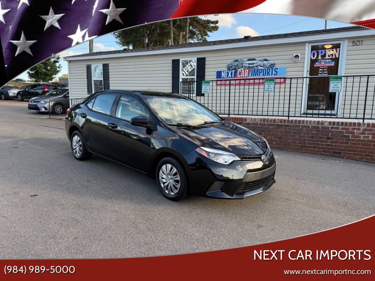2016 Toyota Corolla L — Sedan — 126,127 mi — Raleigh, NC