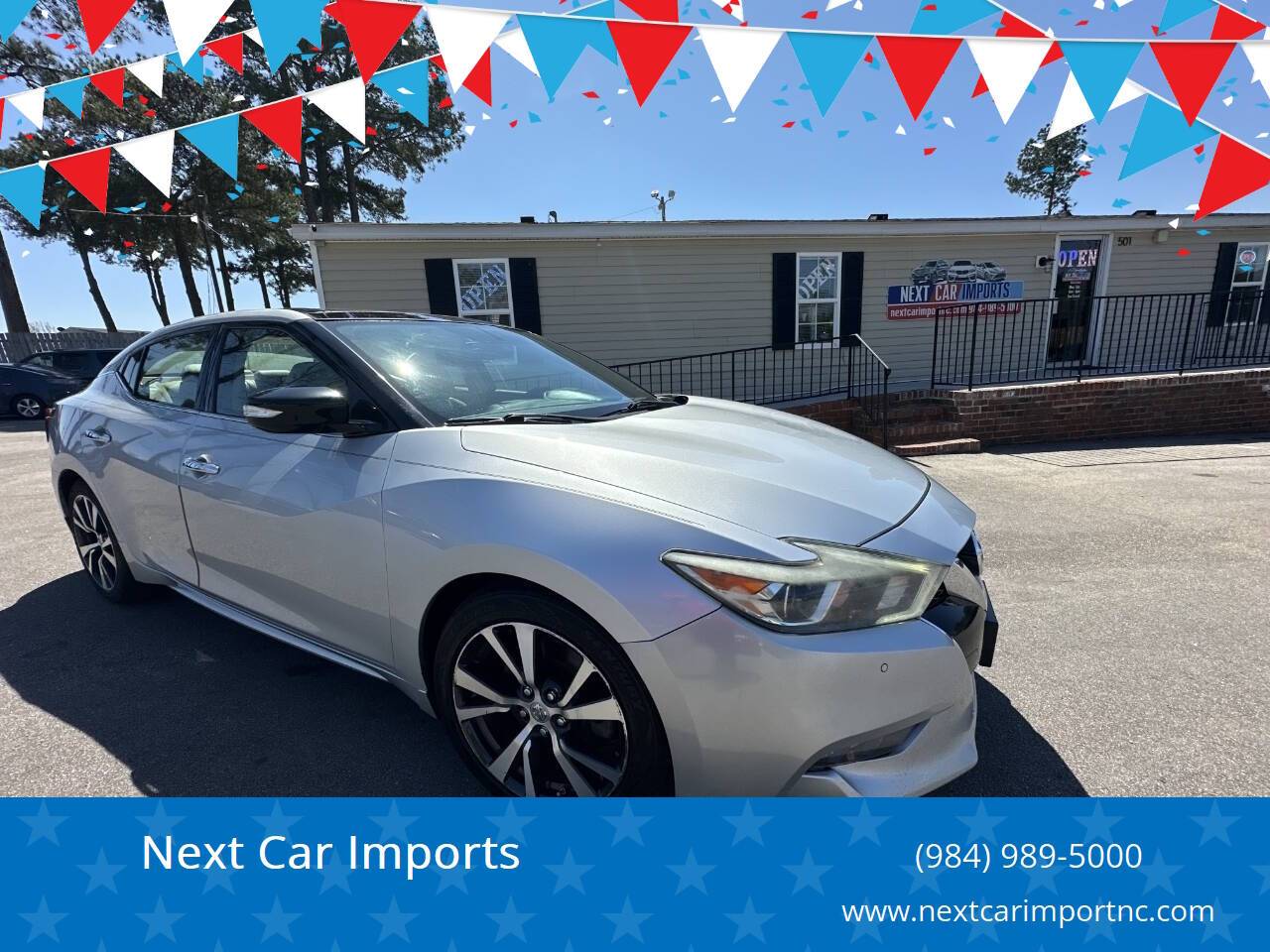 2017 Nissan Maxima SL — Sedan — 115,517 mi — Raleigh, NC