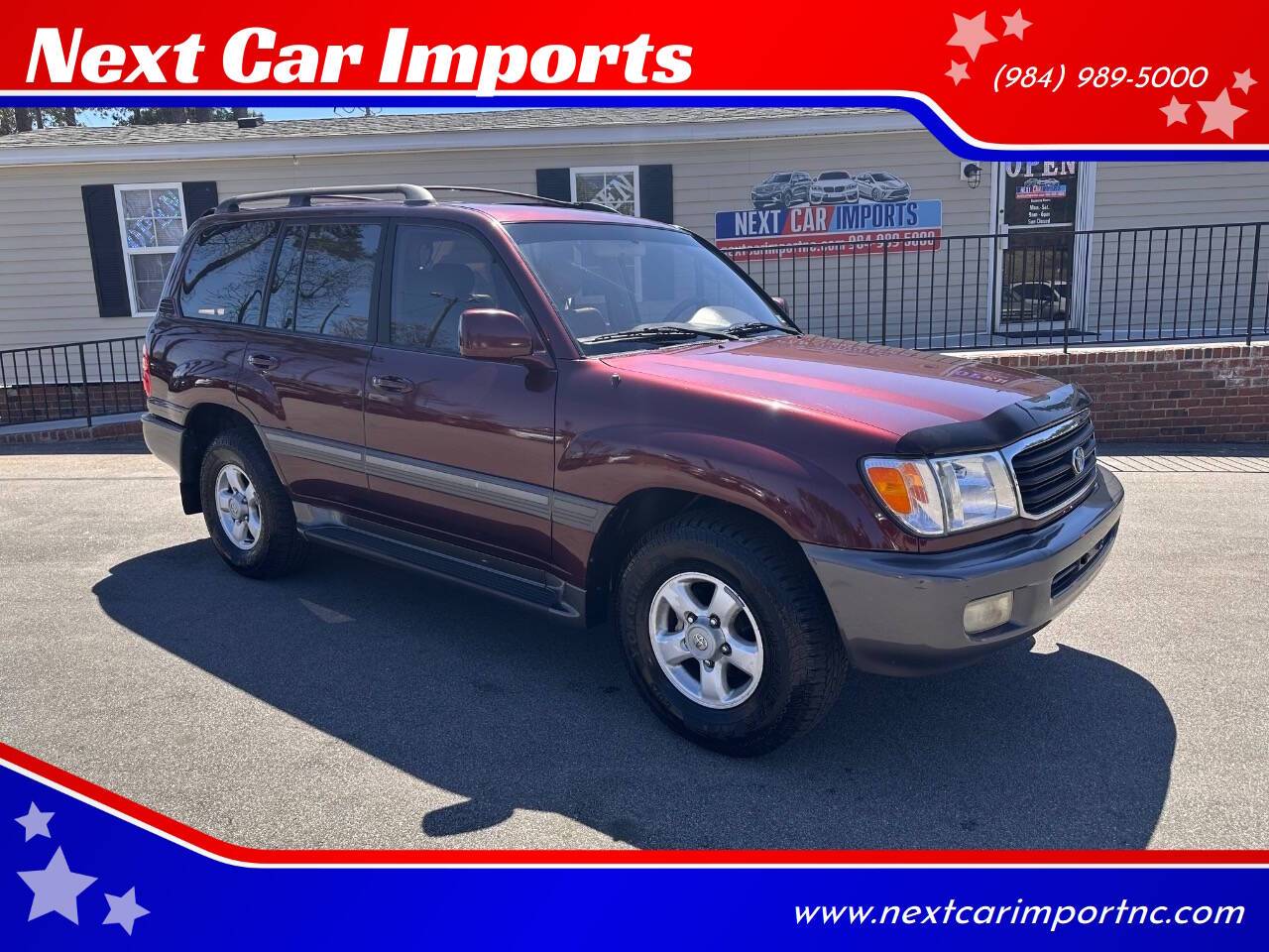 2000 Toyota Land Cruiser Base — SUV — 207,565 mi — Raleigh, NC