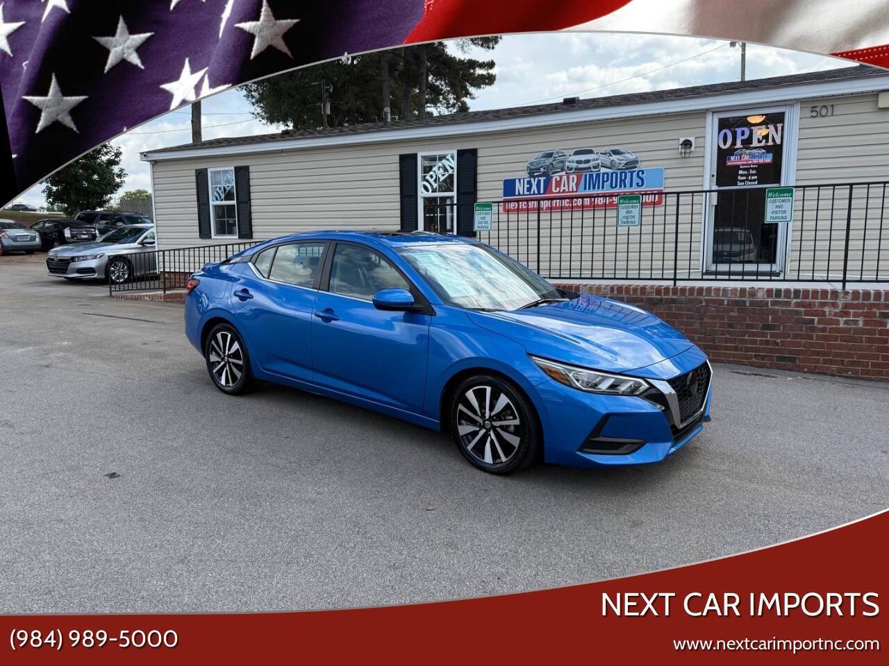 2021 Nissan Sentra SV — Sedan — 39,247 mi — Raleigh, NC