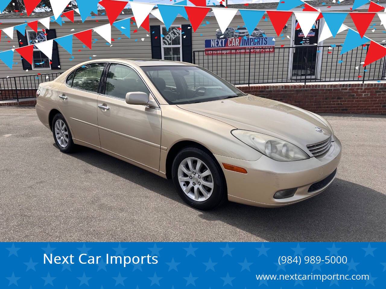 2002 Lexus ES ES 300 — Sedan — 139,064 mi — Raleigh, NC