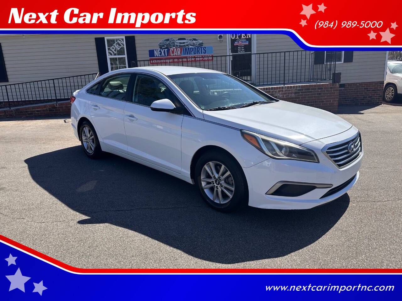2017 Hyundai Sonata Base — Sedan — 121,063 mi — Raleigh, NC