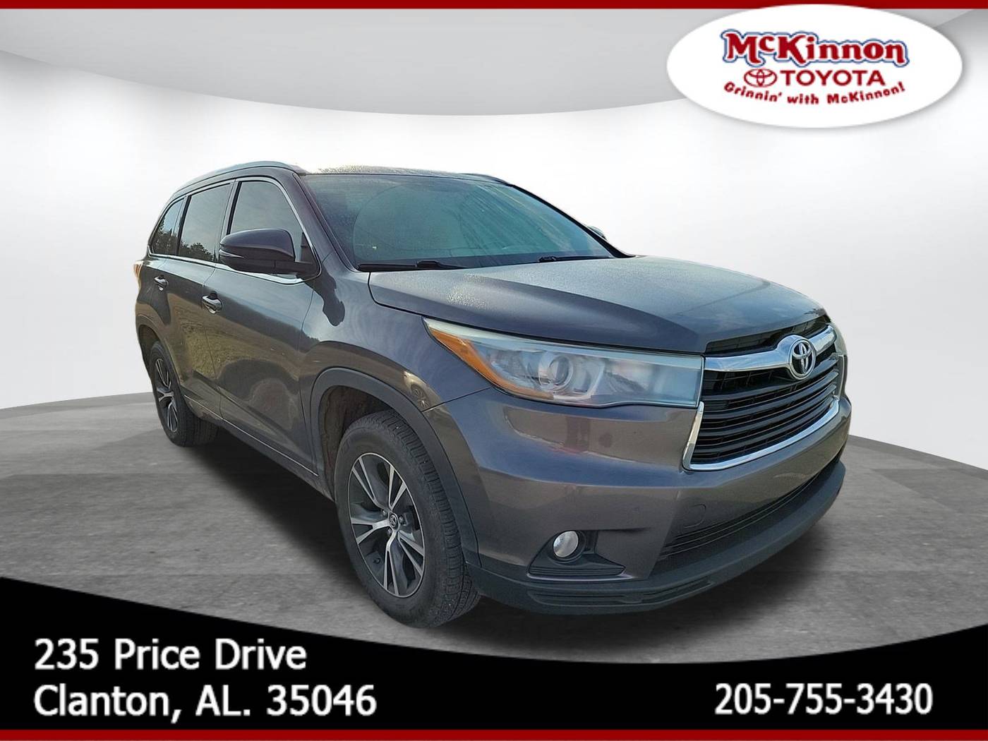 2016 Toyota Highlander XLE — SUV — 130,308 mi — Clanton, AL