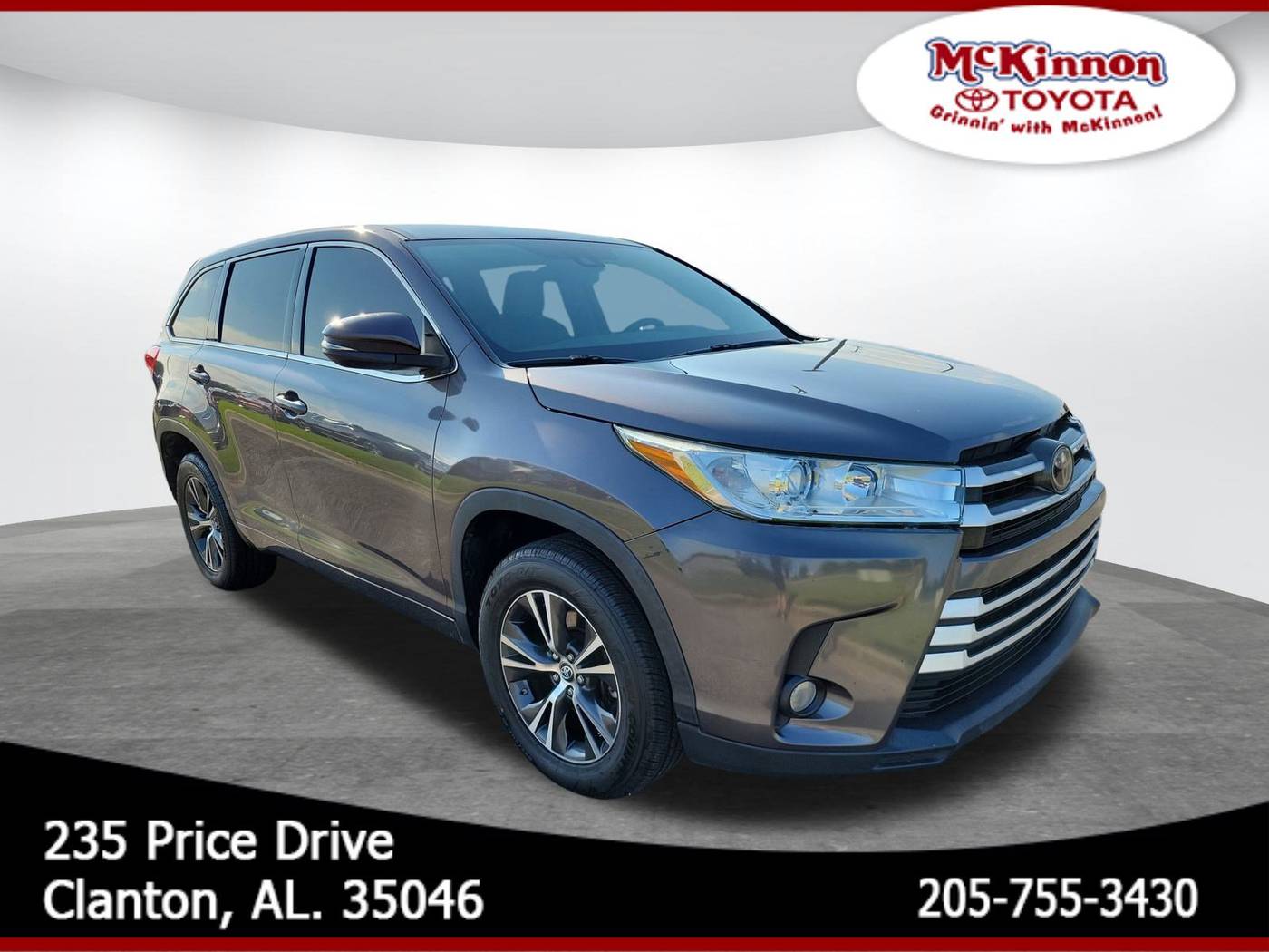 2018 Toyota Highlander LE Plus — SUV — 75,648 mi — Clanton, AL