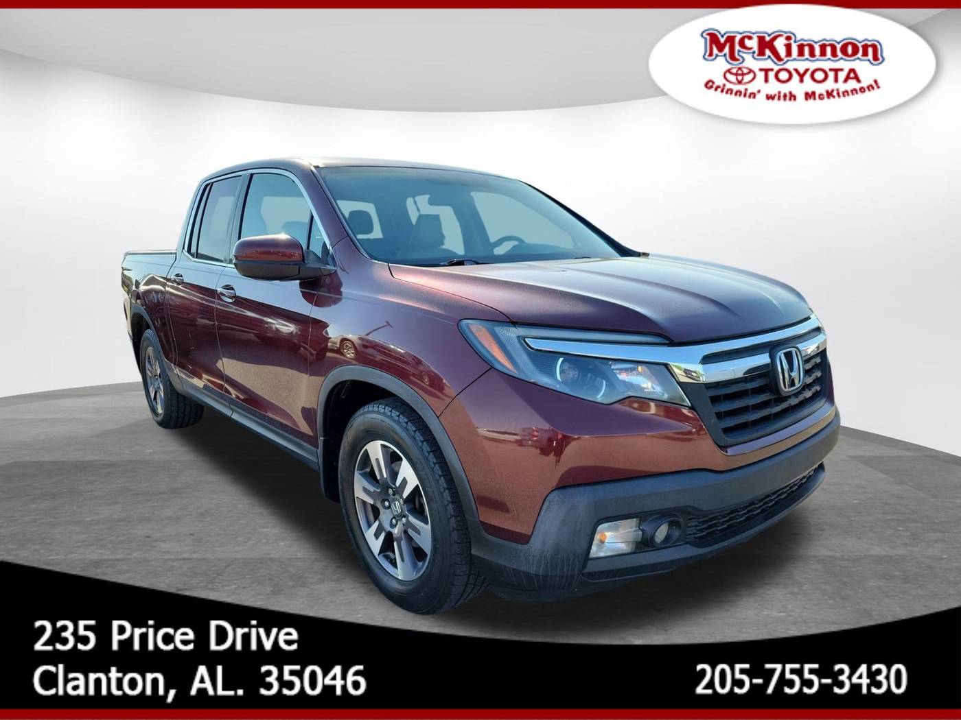 2017 Honda Ridgeline RTL — Pickup Truck — 165,198 mi — Clanton, AL