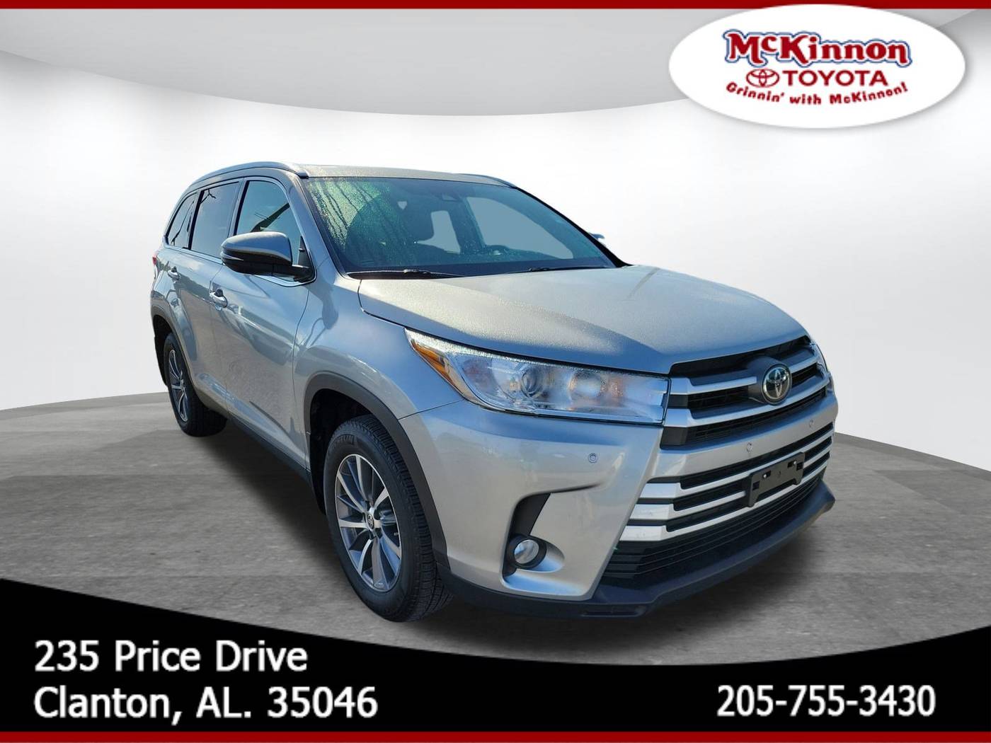 2019 Toyota Highlander XLE — SUV — 33,539 mi — Clanton, AL