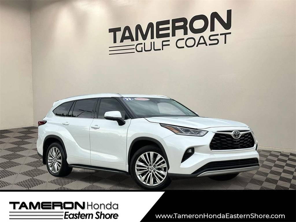 2022 Toyota Highlander Platinum — SUV — 12,080 mi — Daphne, AL