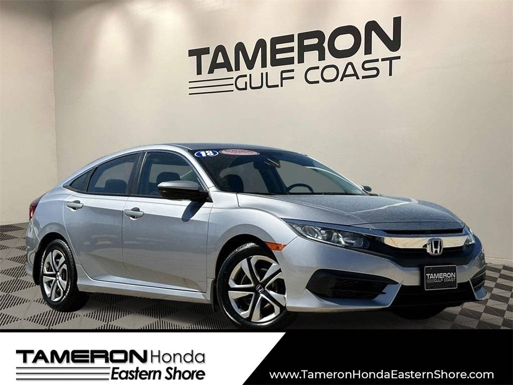 2018 Honda Civic LX — Sedan — 47,361 mi — Daphne, AL