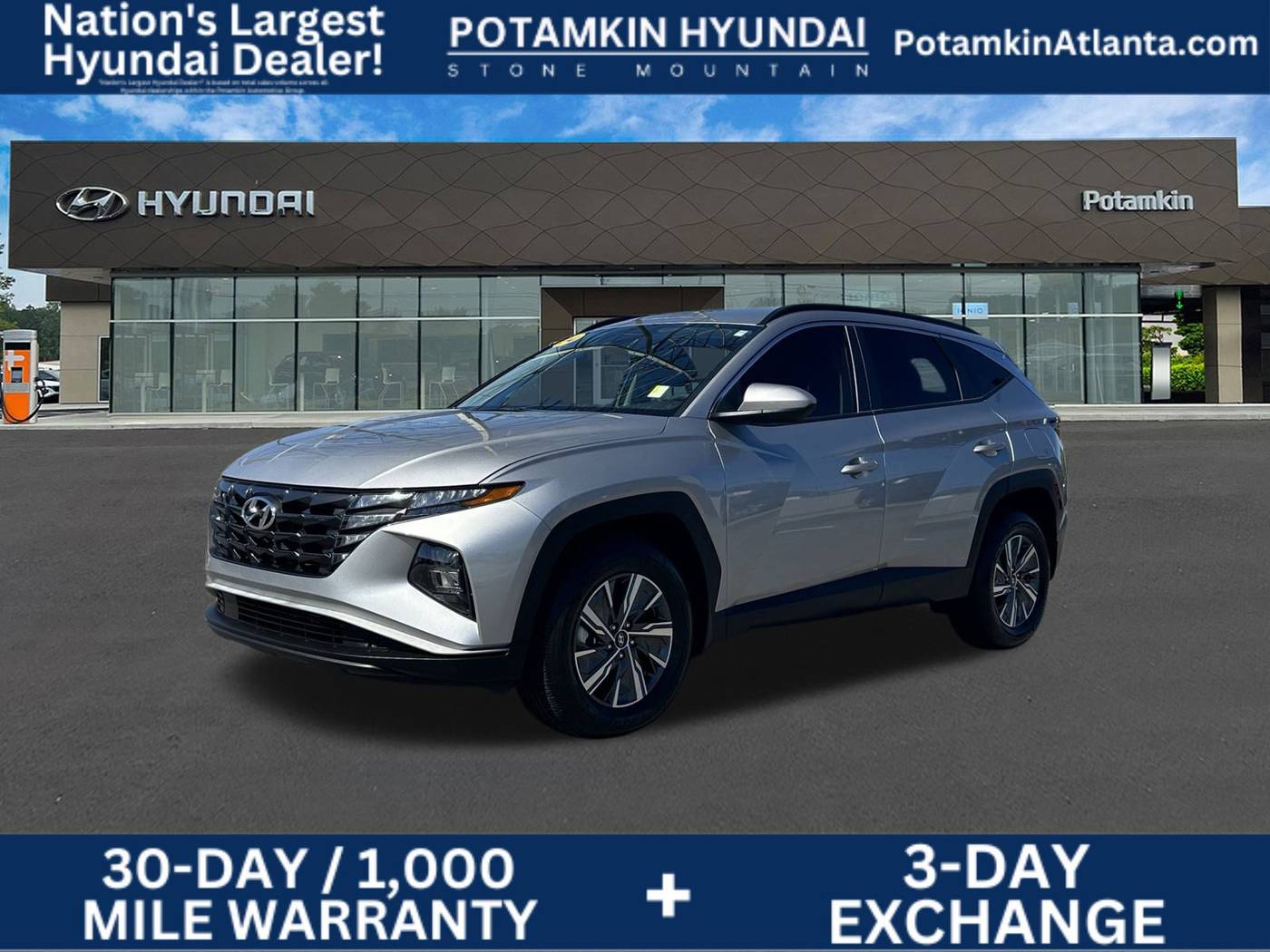 2024 Hyundai Tucson Hybrid Blue — SUV — 27,477 mi — Lilburn, GA