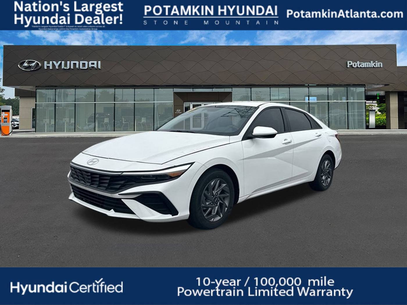 2024 Hyundai Elantra Hybrid Blue — Sedan — 3,473 mi — Lilburn, GA