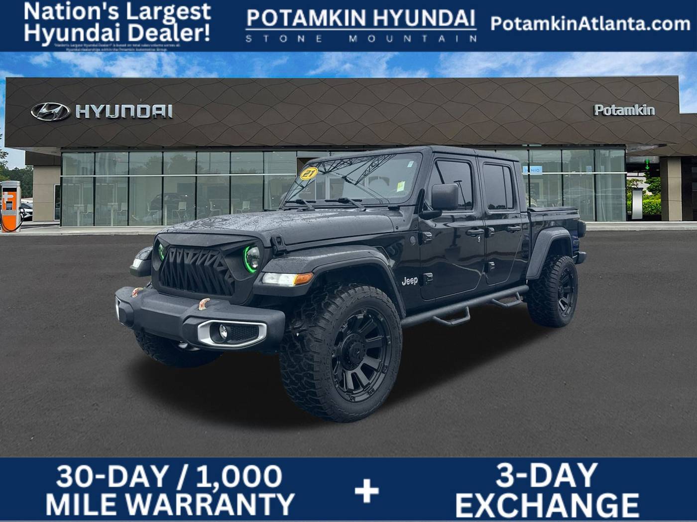 2021 Jeep Gladiator Overland — Pickup Truck — 55,325 mi — Lilburn, GA