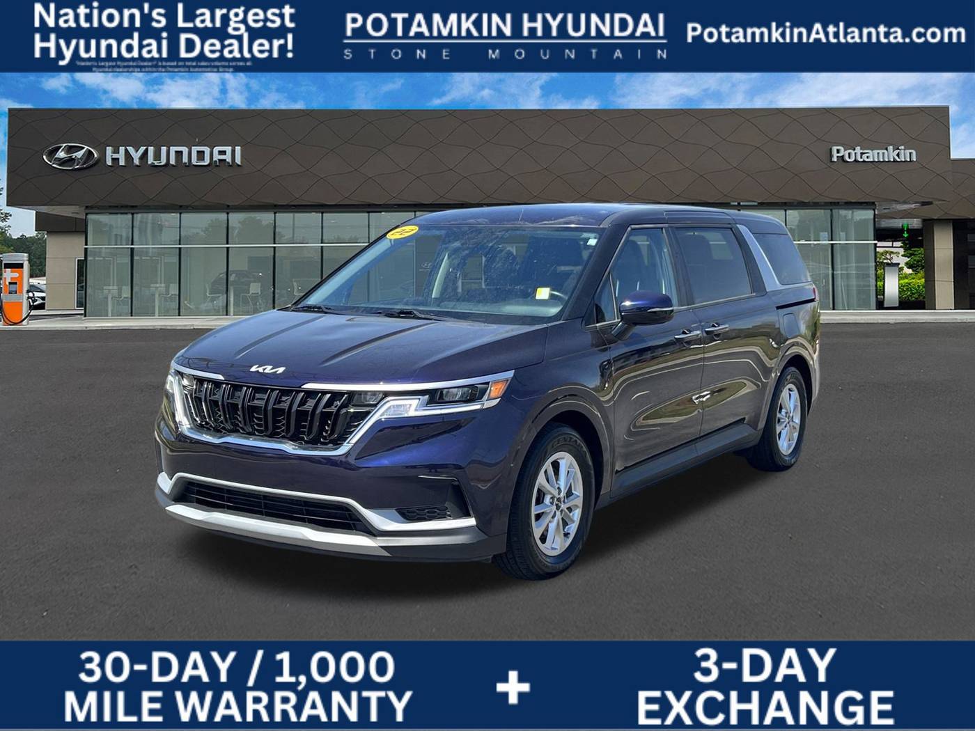 2022 Kia Carnival LXS — Minivan — 61,428 mi — Lilburn, GA