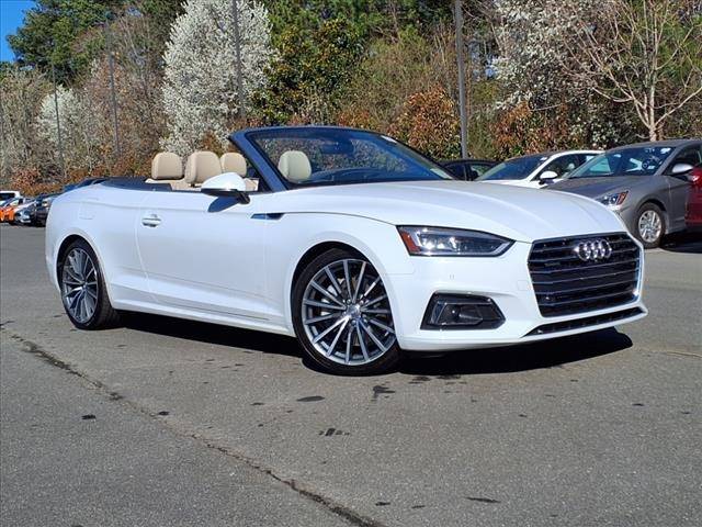 2018 Audi A5 Prestige — Convertible — 33,409 mi — Apex, NC