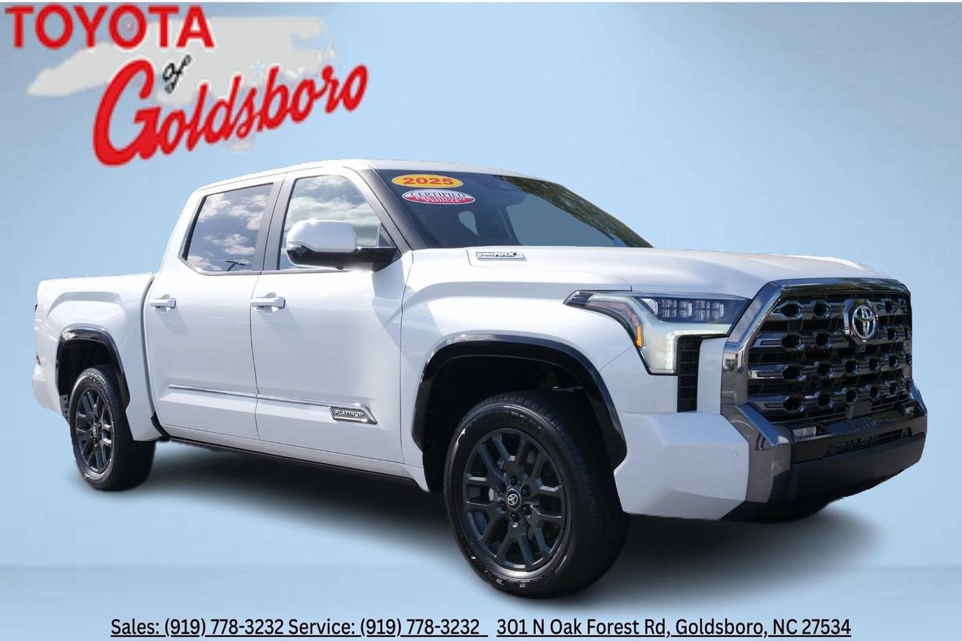2025 Toyota Tundra Hybrid Platinum — Pickup Truck — 20,168 mi — Goldsboro, NC