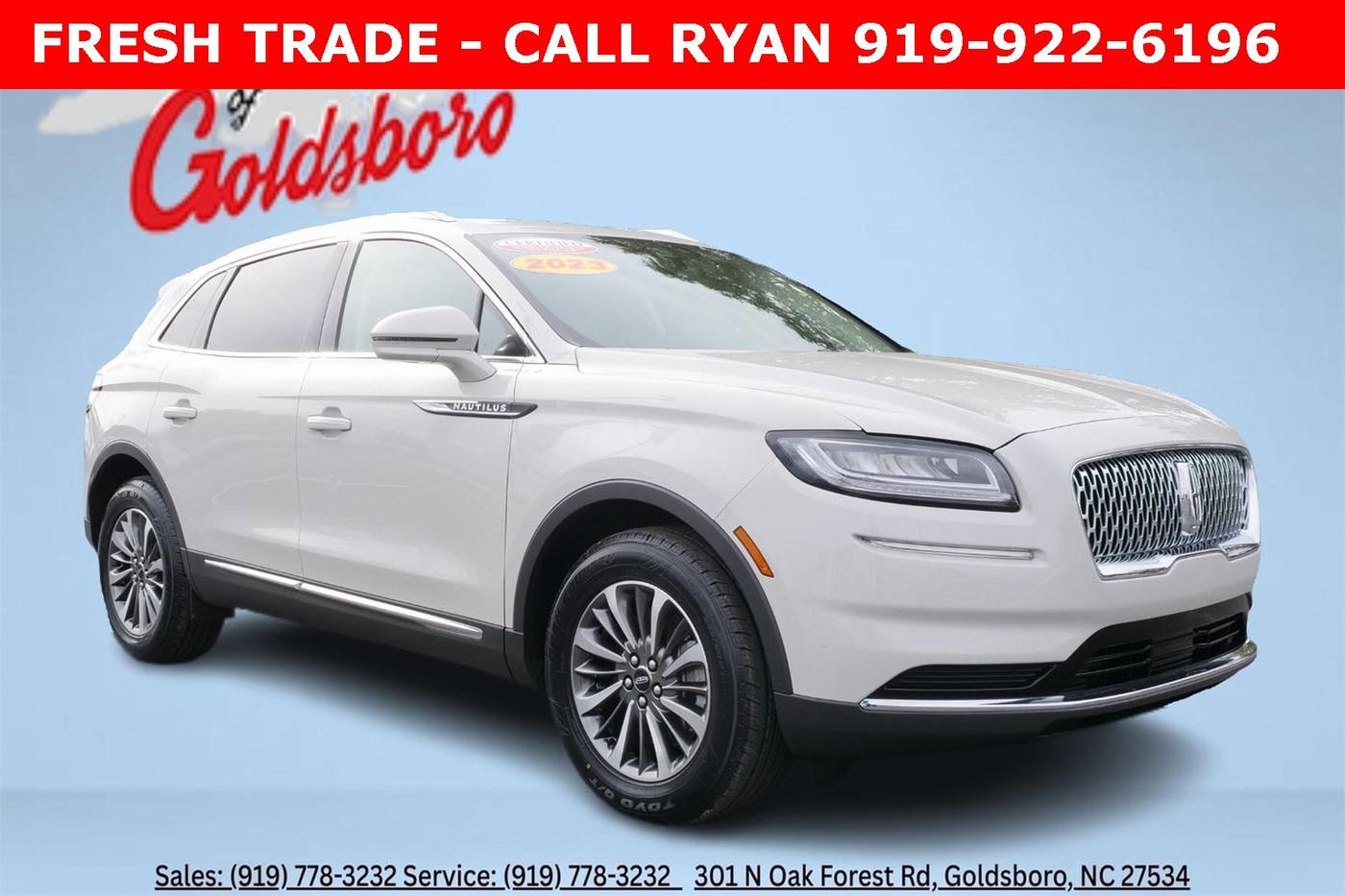 2023 Lincoln Nautilus Standard — SUV — 26,917 mi — Goldsboro, NC