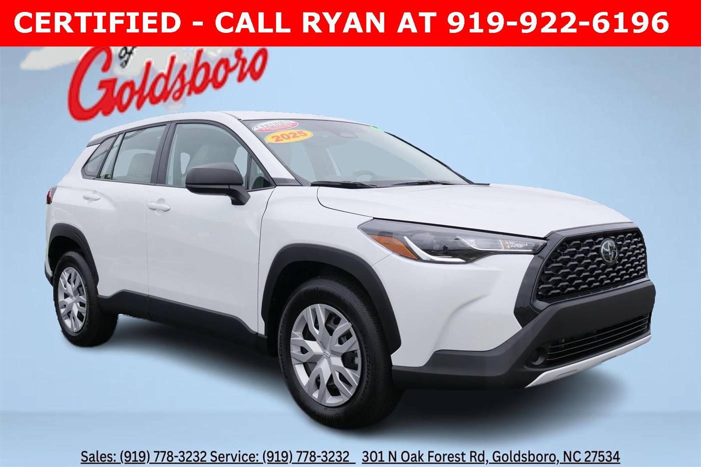 2025 Toyota Corolla Cross L — SUV — 6,426 mi — Goldsboro, NC