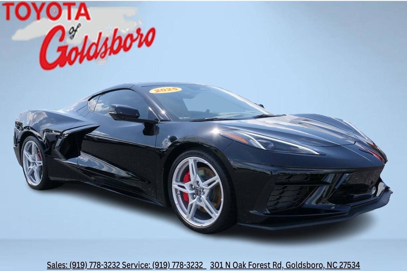 2025 Chevrolet Corvette 2LT — Coupe — 4,338 mi — Goldsboro, NC