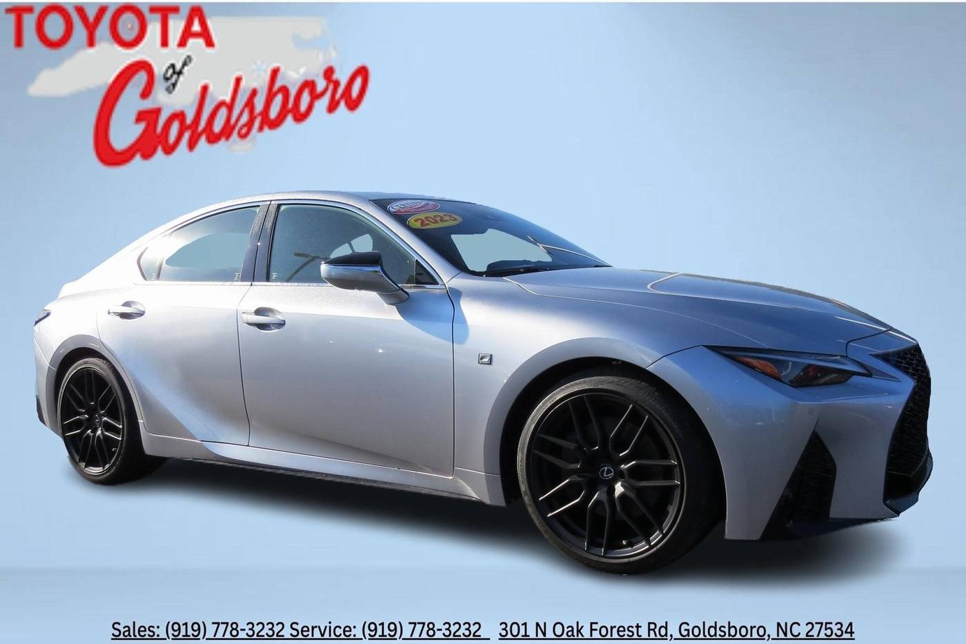 2023 Lexus IS IS 350 F SPORT — Sedan — 13,386 mi — Goldsboro, NC