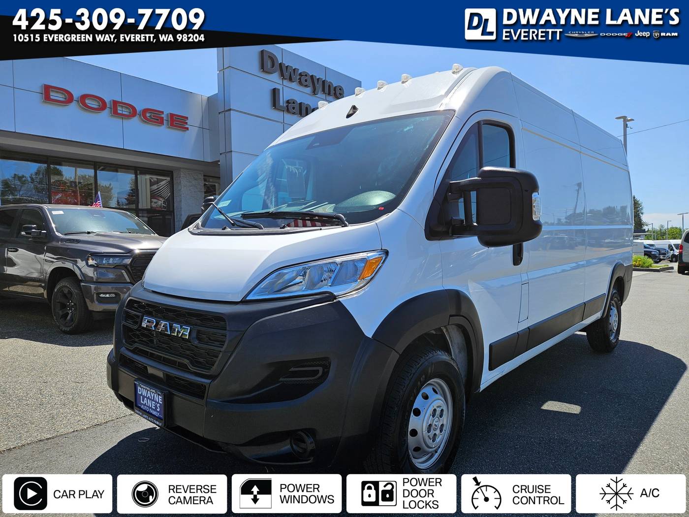 2023 Ram ProMaster Cargo Van 2500 — Cargo Van — 38,637 mi — Everett, WA