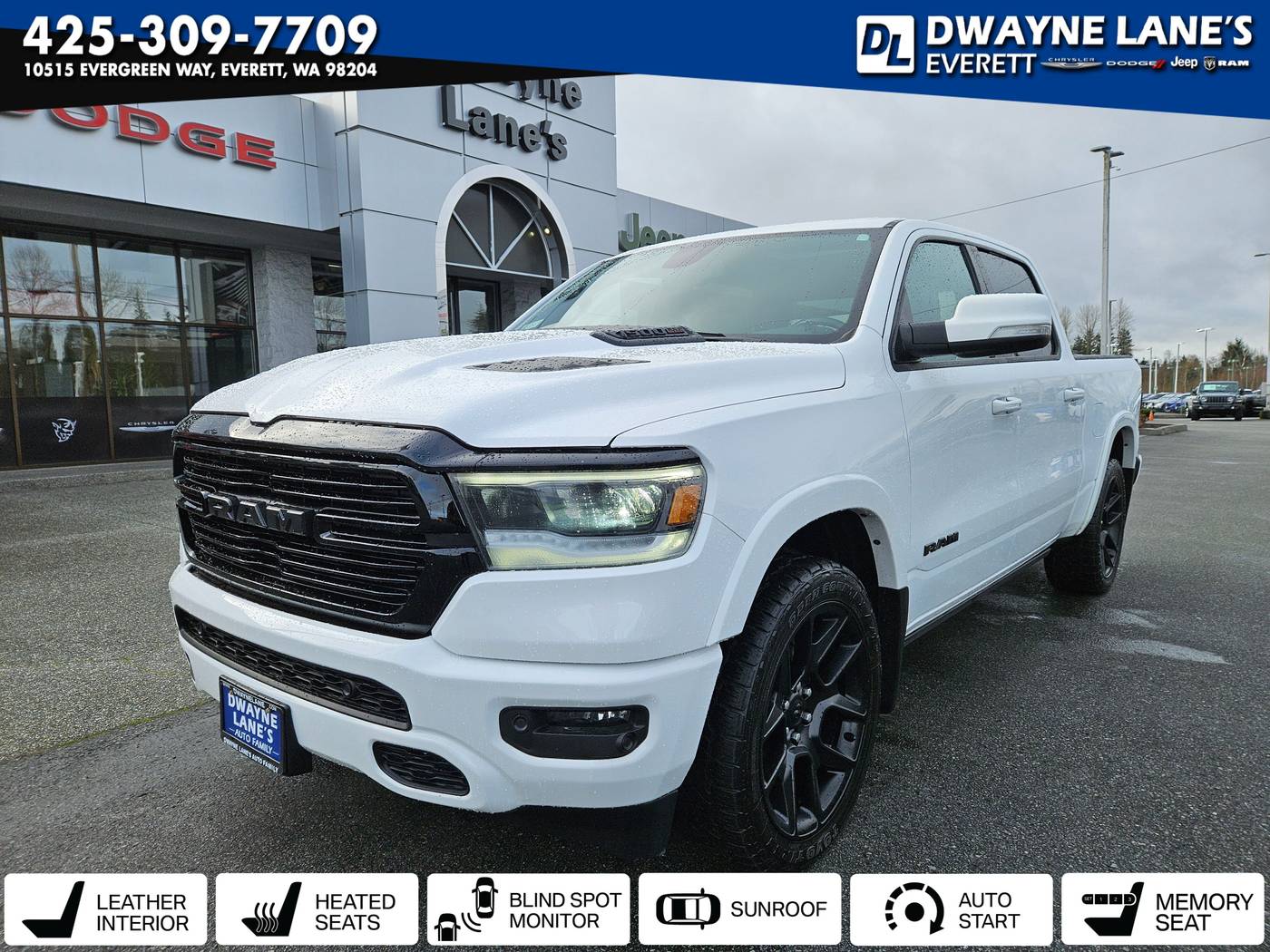 2020 Ram 1500 Laramie — Pickup Truck — 74,281 mi — Everett, WA