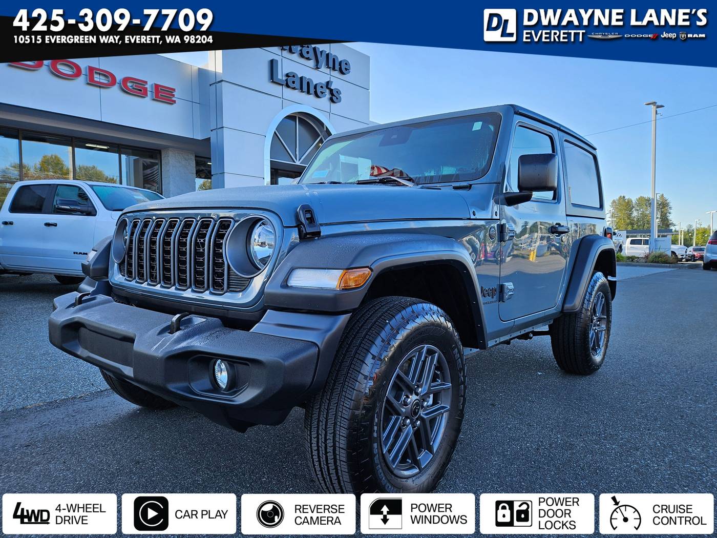 2025 Jeep Wrangler Sport S — SUV — 2,221 mi — Everett, WA