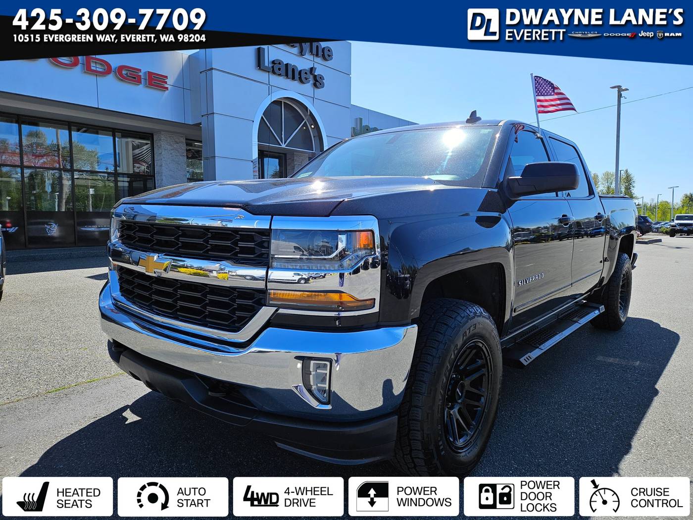 2017 Chevrolet Silverado 1500 LT — Pickup Truck — 110,893 mi — Everett, WA