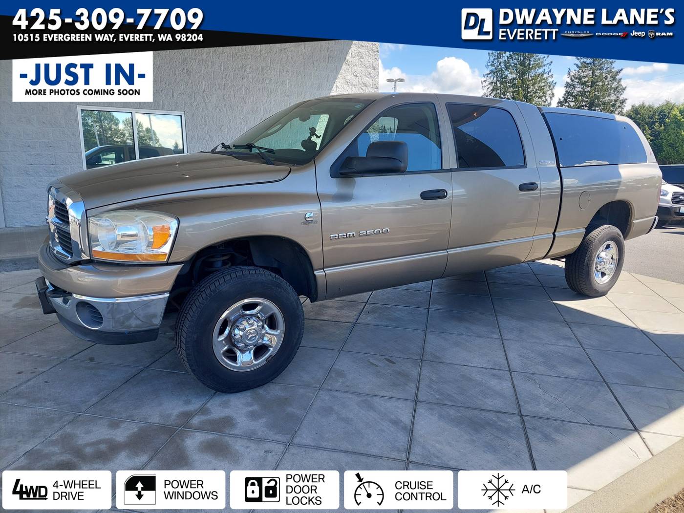 2006 Dodge Ram 2500 SLT — Pickup Truck — 150,228 mi — Everett, WA