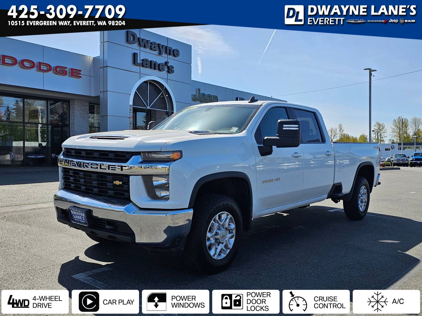 2021 Chevrolet Silverado 3500HD LT — Pickup Truck — 49,359 mi — Everett, WA