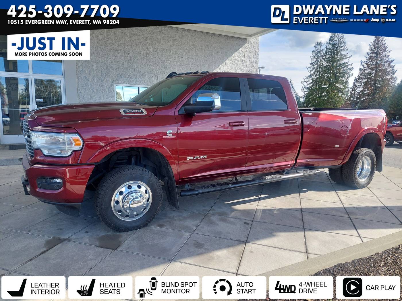 2020 Ram 3500 Laramie — Pickup Truck — 38,150 mi — Everett, WA