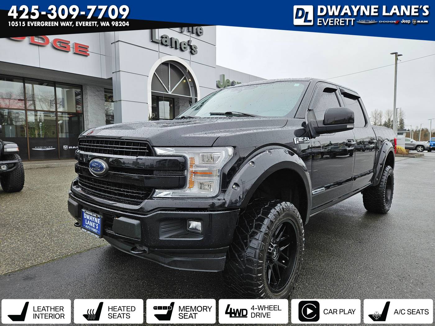 2018 Ford F-150 Lariat — Pickup Truck — 138,003 mi — Everett, WA