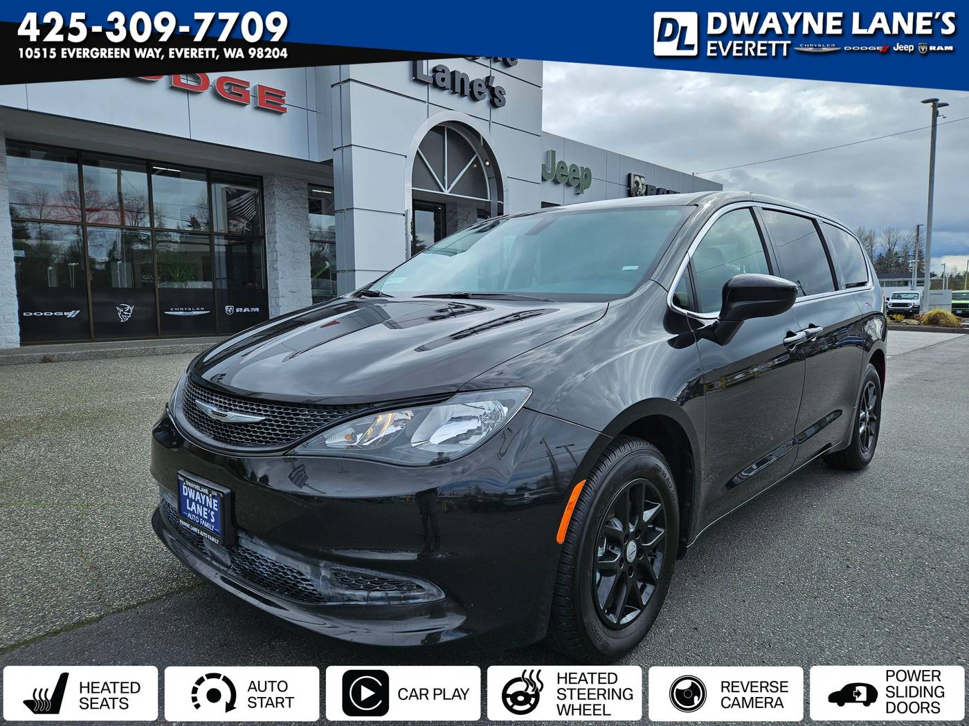 2022 Chrysler Voyager LX — Minivan — 62,504 mi — Everett, WA