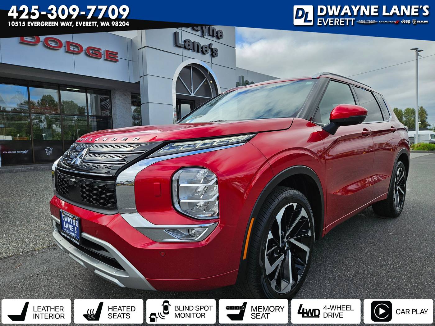 2022 Mitsubishi Outlander SEL — SUV — 31,531 mi — Everett, WA