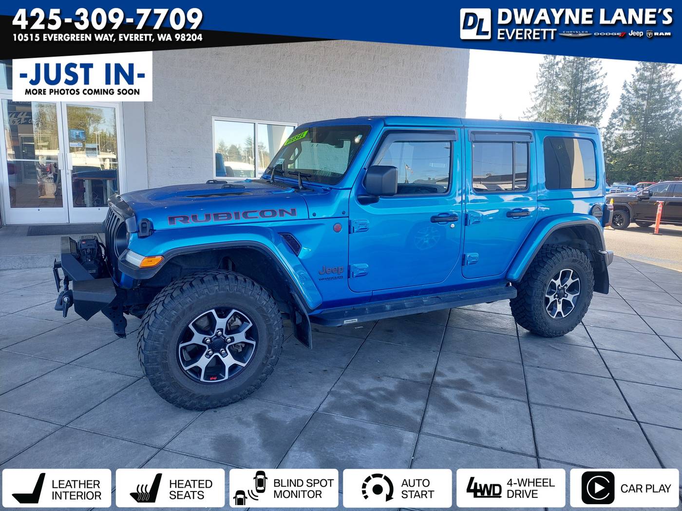 2021 Jeep Wrangler Rubicon — SUV — 46,938 mi — Everett, WA
