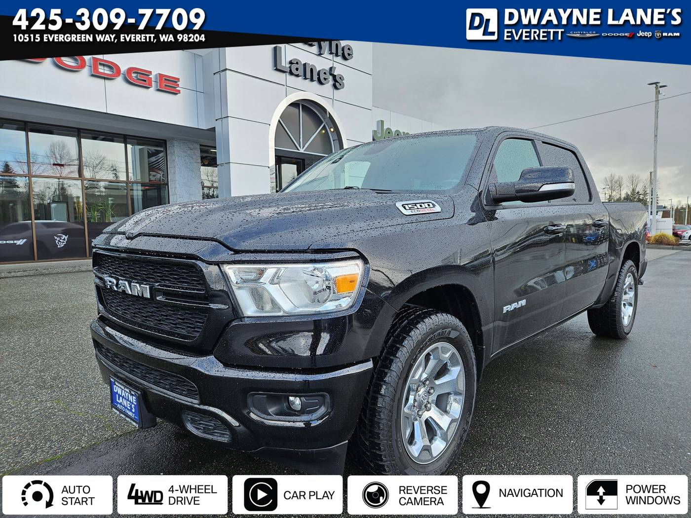 2022 Ram 1500 Big Horn — Pickup Truck — 53,178 mi — Everett, WA