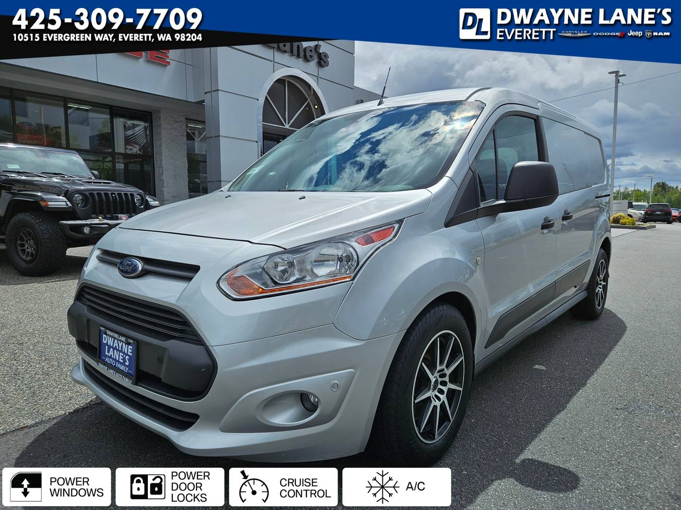 2018 Ford Transit Connect Van XLT — Cargo Van — 67,232 mi — Everett, WA