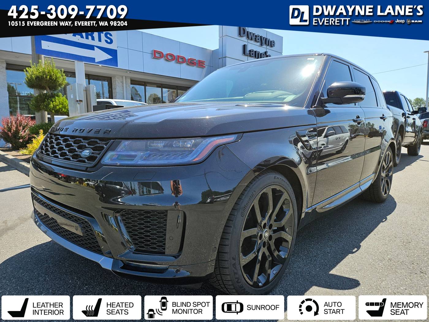 2020 Land Rover Range Rover Sport HSE — SUV — 62,481 mi — Everett, WA
