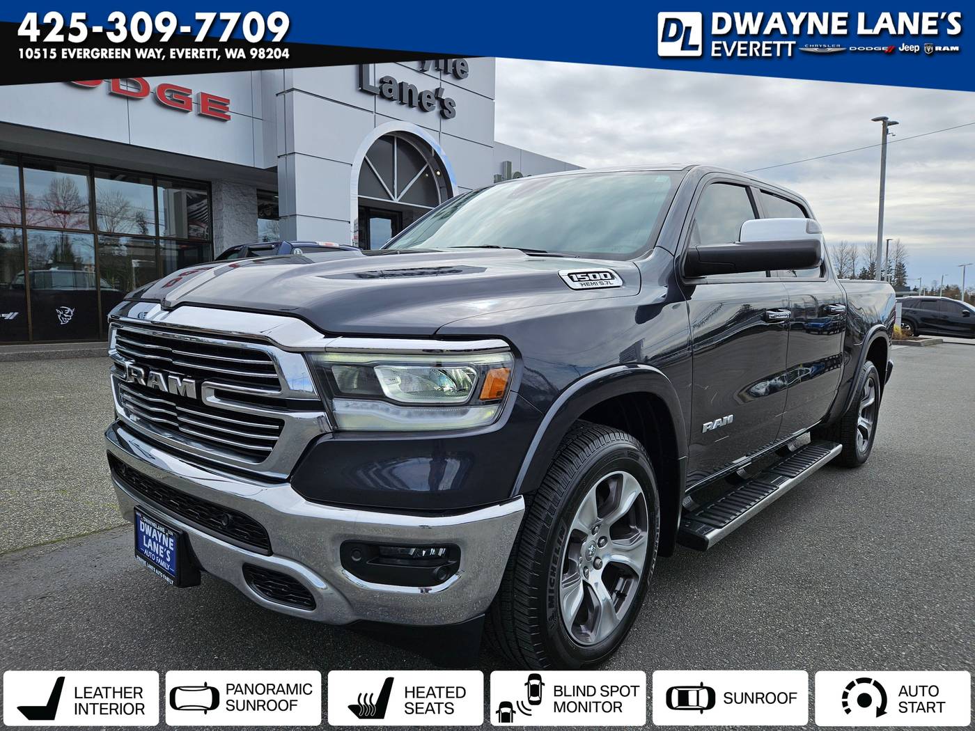 2020 Ram 1500 Laramie — Pickup Truck — 62,887 mi — Everett, WA